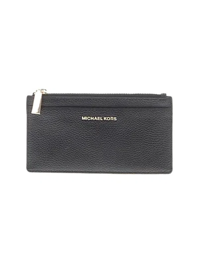 Pre-owned Michael Michael Kors Wallet In Black