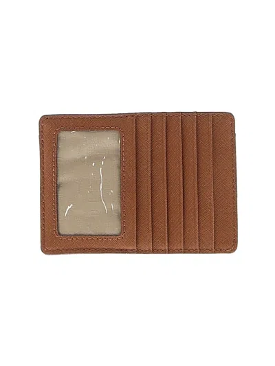 Pre-owned Michael Michael Kors Wallet In Brown