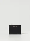 Michael Michael Kors Wallet  Woman Color Black In 黑色