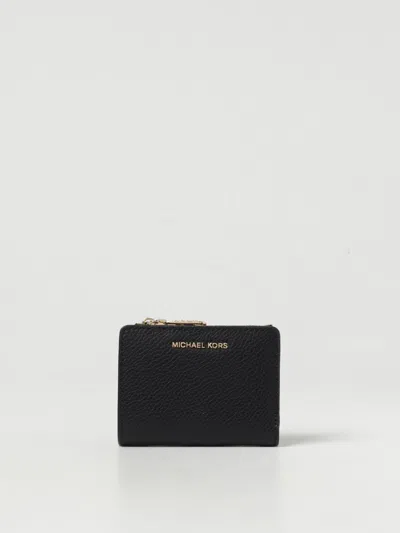 Michael Michael Kors Wallet  Woman Color Black In 黑色