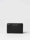 Michael Michael Kors Wallet  Woman Color Black In 黑色