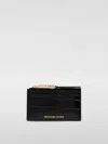 Michael Michael Kors Wallet  Woman Color Black In 黑色