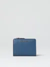Michael Michael Kors Empire Small Zipped Wallet In 蓝色