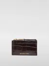 Michael Michael Kors Wallet  Woman Color Brown In 棕色
