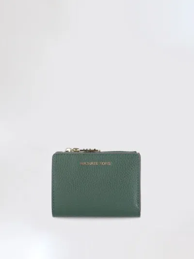 Michael Michael Kors Wallet  Woman Color Forest Green In 森林绿色