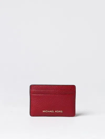 Michael Michael Kors Wallet  Woman Color Red In 红色