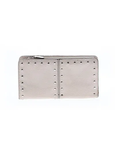 Pre-owned Michael Michael Kors Wallet In White