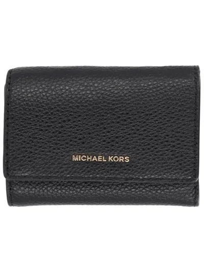 Michael Michael Kors Wallet With Logo In Black