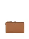 Michael Michael Kors Wallet With Logo In Light Brown
