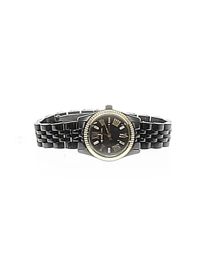 Pre-owned Michael Michael Kors Watch In Black