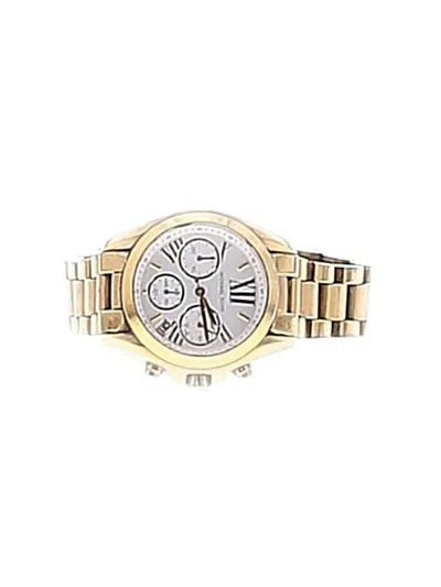 Pre-owned Michael Michael Kors Watch In Gold