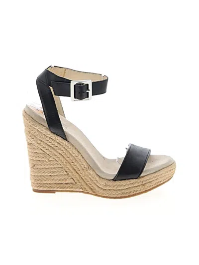 Pre-owned Michael Michael Kors Wedges In Black