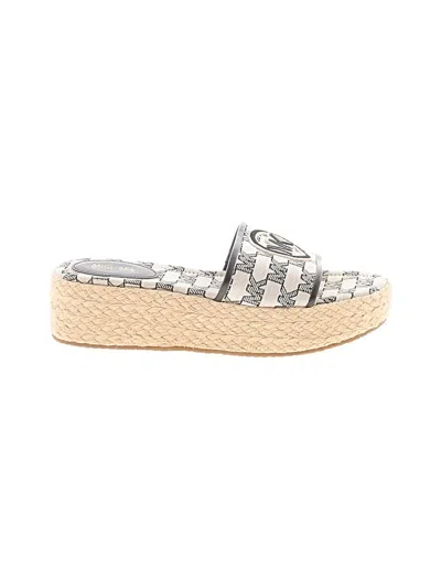 Pre-owned Michael Michael Kors Wedges In Gray