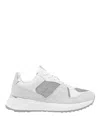 Michael Michael Kors White Jaime Sneakers In Silver