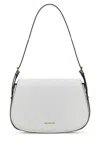Michael Michael Kors Michael By Michael Kors White Leather Moore Shoulder Bag