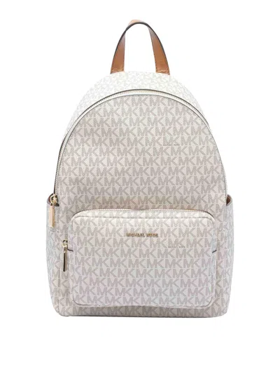 Michael Michael Kors White Tanner Backpack