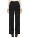 Michael Michael Kors Wide Leg Pants In Black