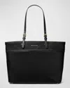 Michael Michael Kors Winston Large Pocket Nylon Tote Bag In Black