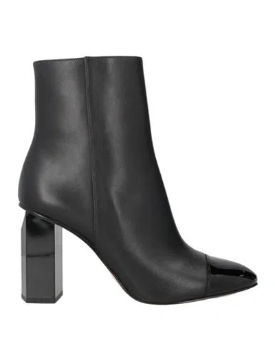 Michael Michael Kors Woman Ankle Boots Black Size 6.5 Leather