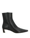 Michael Michael Kors Woman Ankle Boots Black Size 8 Leather