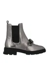 Michael Michael Kors Ankle Boots In Silver