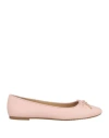Michael Michael Kors Woman Ballet Flats Pink Size 9 Leather