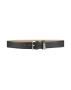 Michael Michael Kors Woman Belt Black Size L Leather