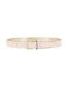 Shop Michael Michael Kors Woman Belt Light Pink Size 28 Polyurethane, Metal