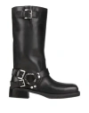 Michael Michael Kors Woman Boot Black Size 8 Leather In Black