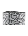 Michael Michael Kors Woman Coin Purse Black Size - Leather In Black