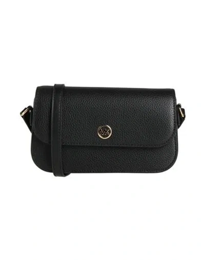 Michael Michael Kors Woman Cross-body Bag Black Size - Cow Leather