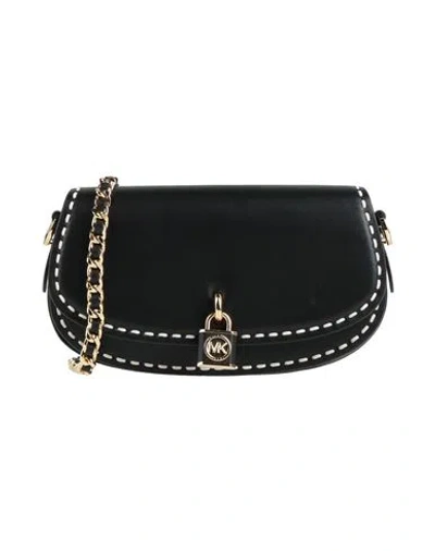 Michael Michael Kors Woman Cross-body Bag Black Size - Cow Leather