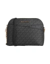 Michael Michael Kors Woman Cross-body Bag Black Size - Textile Fibers In Black
