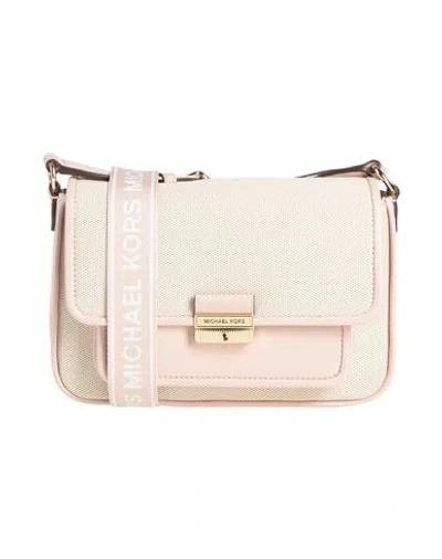 Michael Michael Kors Woman Cross-body Bag Blush Size - Textile Fibers In Pink