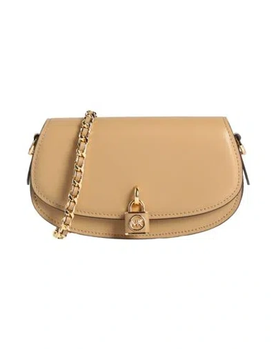 Michael Michael Kors Mila Leather Crossbody Bag In Brown