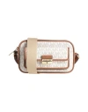 Michael Michael Kors Woman Cross-body Bag Cream Size - Textile Fibers In White