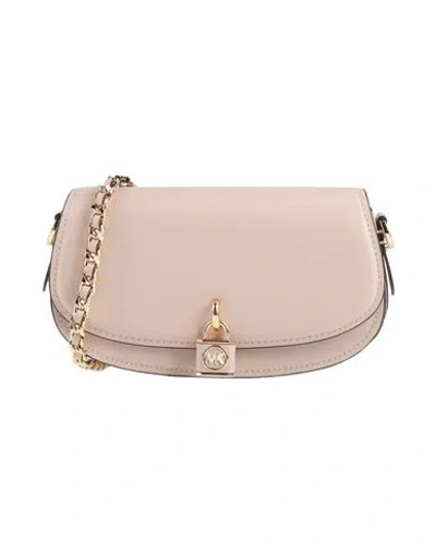 Michael Michael Kors Woman Cross-body Bag Light Pink Size - Cow Leather