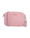 Michael Michael Kors Woman Cross-body Bag Pastel Pink Size - Cow Leather