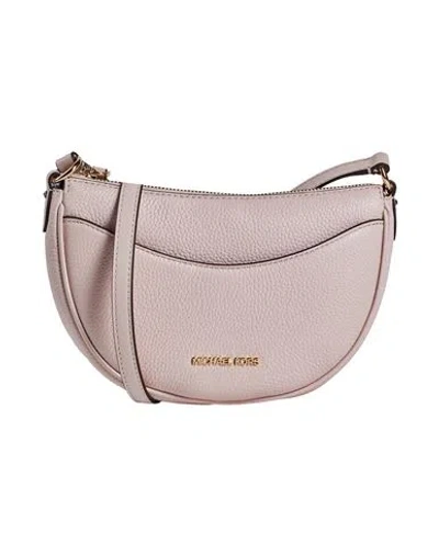 Michael Michael Kors Woman Cross-body Bag Pink Size - Cow Leather