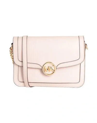 Michael Michael Kors Woman Cross-body Bag Pink Size - Pvc - Polyvinyl Chloride, Polyester
