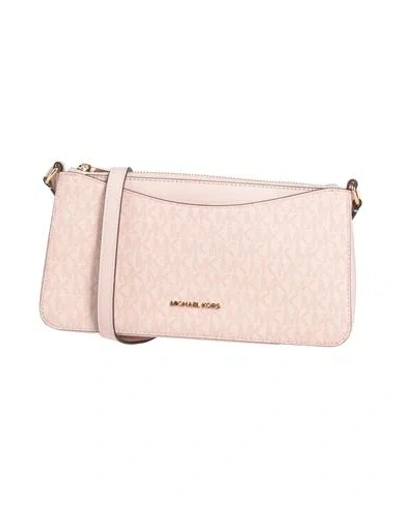 Michael Michael Kors Woman Cross-body Bag Pink Size - Pvc - Polyvinyl Chloride, Polyester, Polyureth