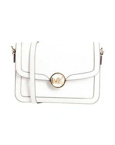 Michael Michael Kors Woman Cross-body Bag White Size - Pvc - Polyvinyl Chloride, Polyester