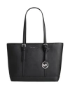 Michael Michael Kors Woman Handbag Black Size - Cow Leather In Black