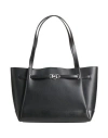 Michael Michael Kors Woman Handbag Black Size - Leather In Black