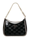 Michael Michael Kors Woman Handbag Black Size - Polyurethane, Polyester In Black