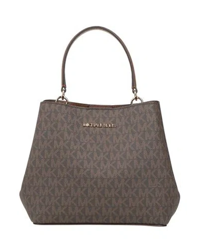 Michael Michael Kors Woman Handbag Black Size - Pvc - Polyvinyl Chloride, Polyester, Cotton, Polyure