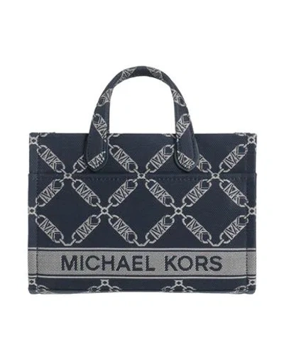 Michael Michael Kors Woman Handbag Blue Size - Textile Fibers