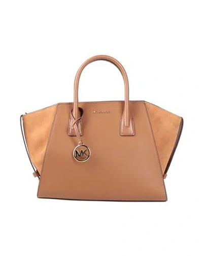 Michael Michael Kors Woman Handbag Brown Size - Cow Leather