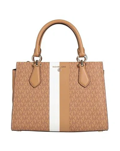 Michael Michael Kors Woman Handbag Brown Size - Leather