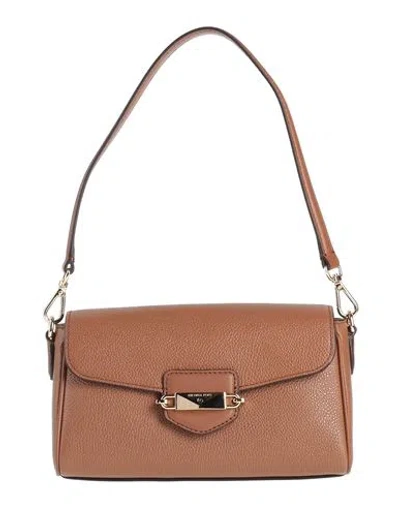 Michael Michael Kors Woman Handbag Brown Size - Leather